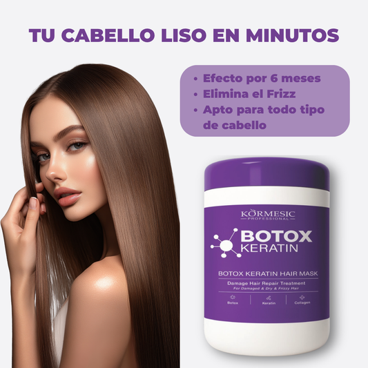 Kormesic Tratamiento para el cabello Botox Keratina