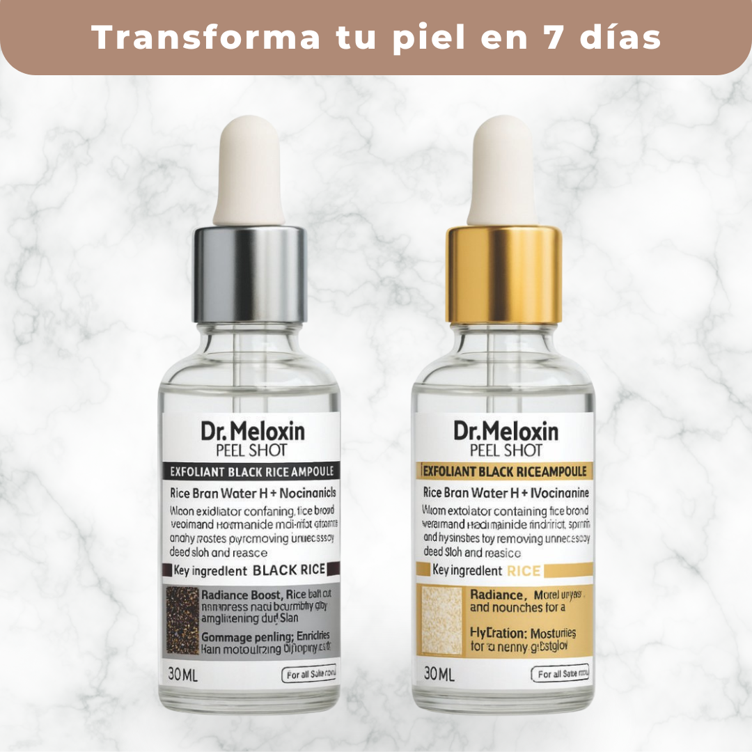 Dr Meloxin Peel Shot - Exfoliante Limpiador