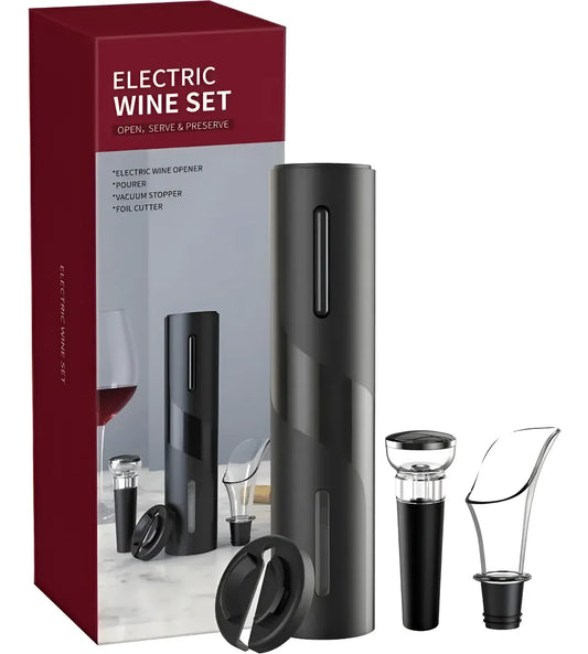 Sacacorchos ElectroWine Set 4 en 1