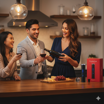 Sacacorchos ElectroWine Set 4 en 1