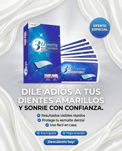 Tiras Blanqueadoras de dientes X7 P.