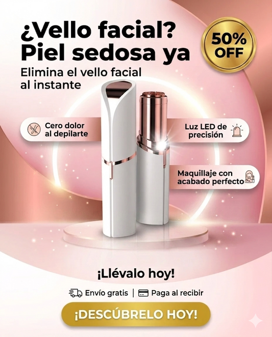 Depilador Facial Eléctrico