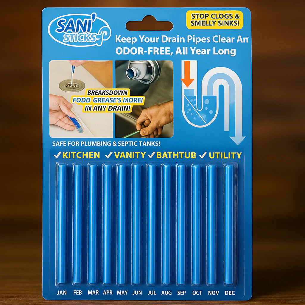 Sani Stick® Barras limpiadoras de drenajes