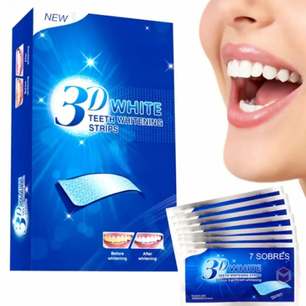 Tiras Blanqueadoras de dientes X7 P.