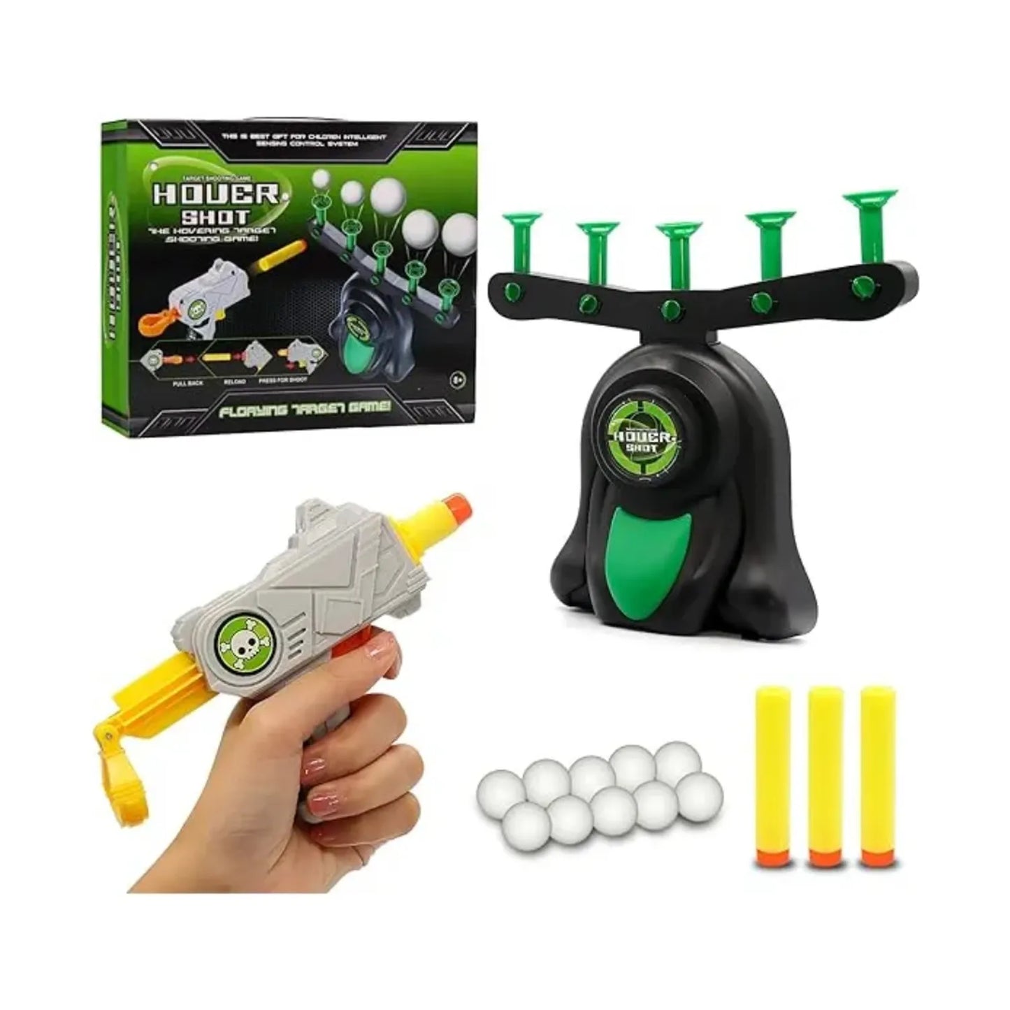 GravityShot Pro (2 pistolas) y carga USB